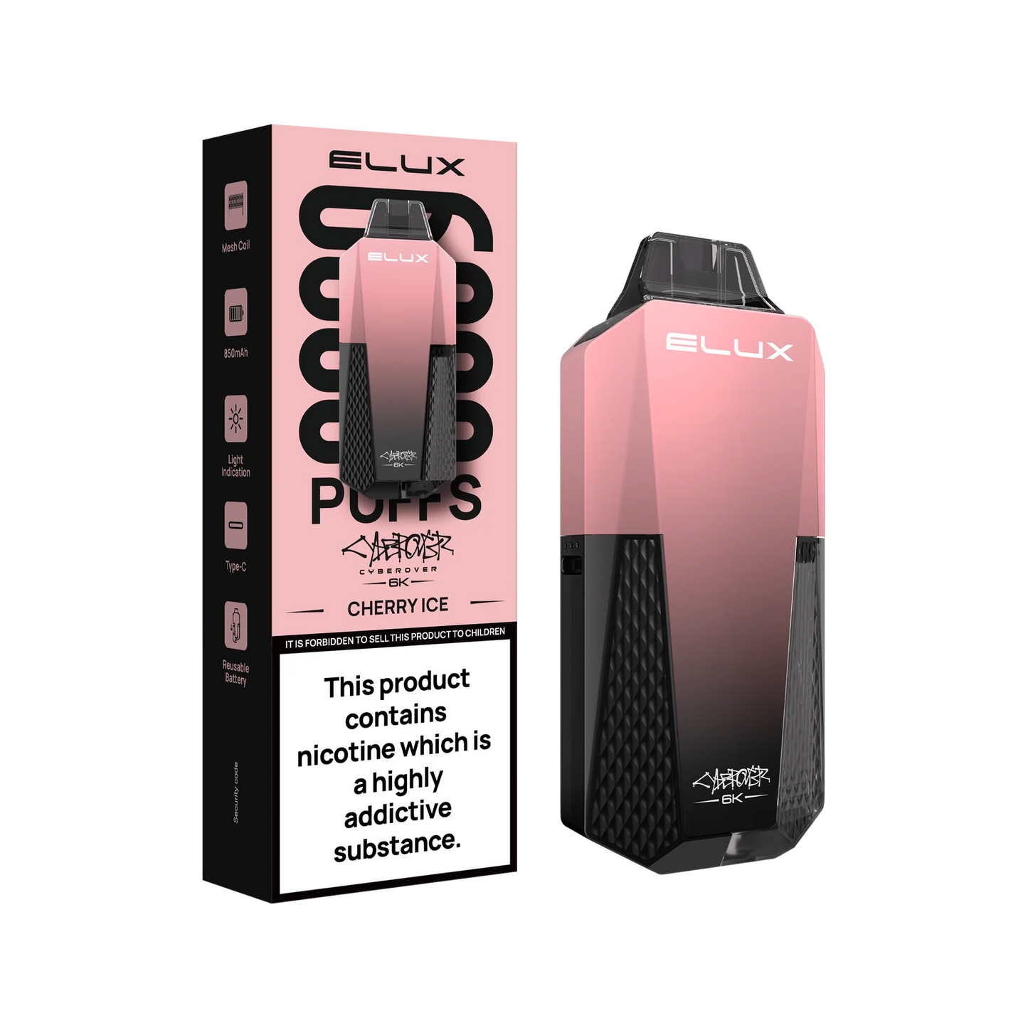 ELUX CyberOVER 6K Refill Pod Kit