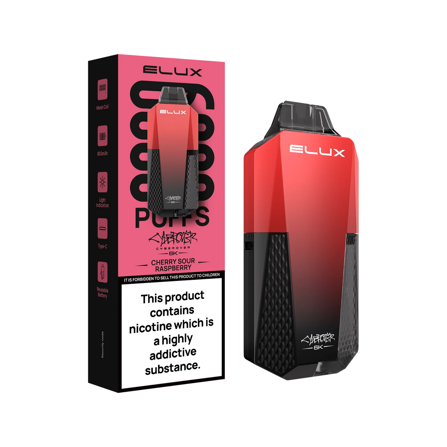 ELUX CyberOVER 6K Refill Pod Kit