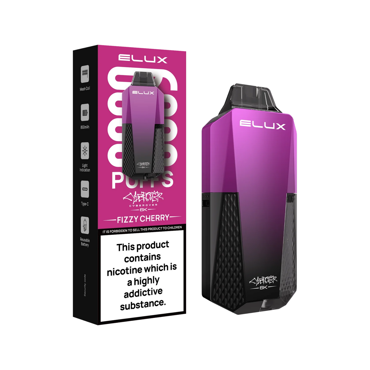 ELUX CyberOVER 6K Refill Pod Kit