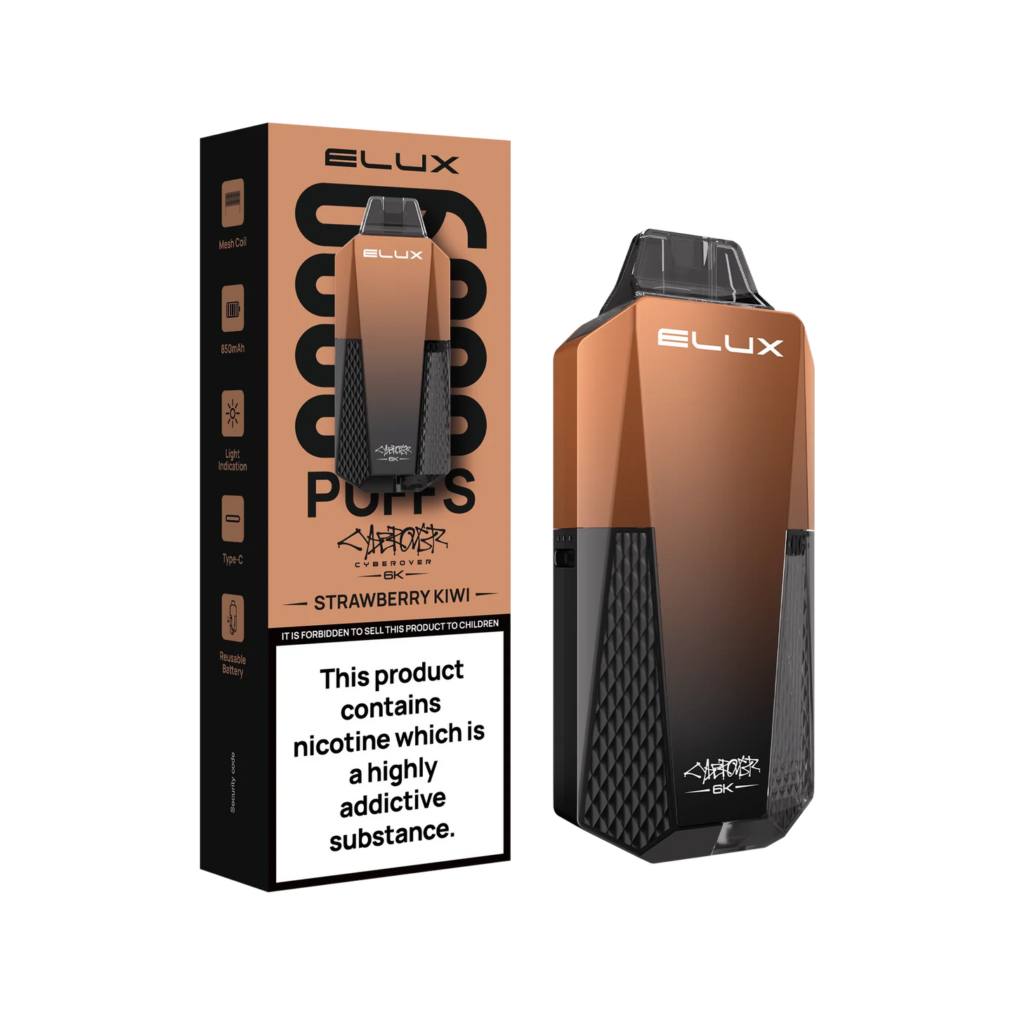 ELUX CyberOVER 6K Refill Pod Kit