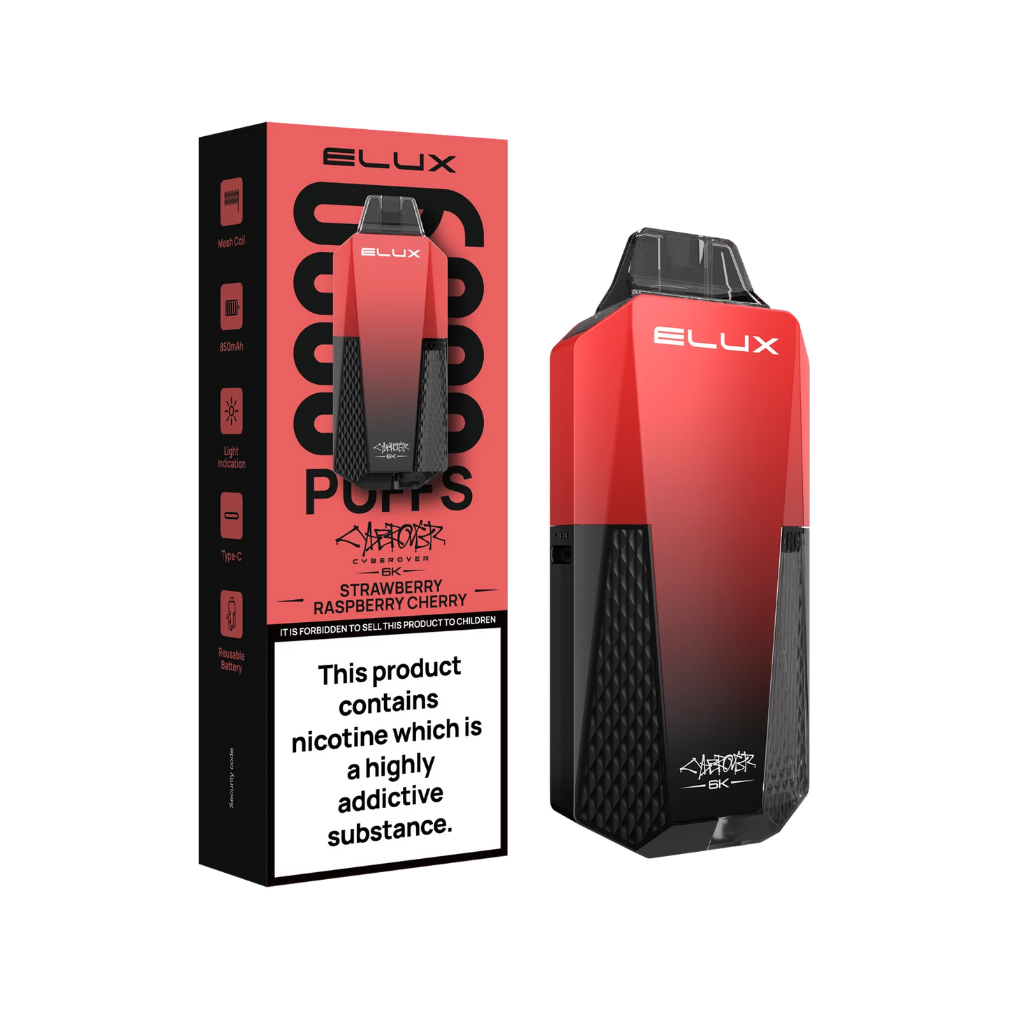 ELUX CyberOVER 6K Refill Pod Kit