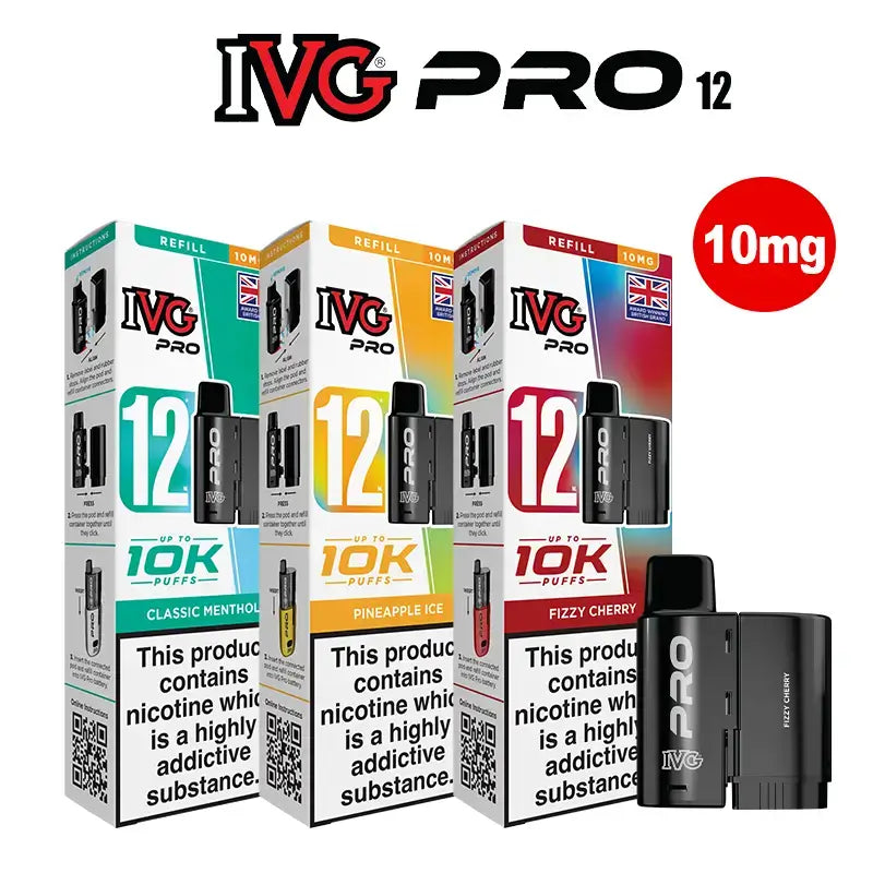 IVG PRO 12 Refill Pod - 10mg