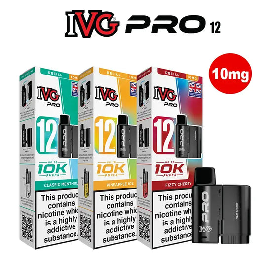 IVG PRO 12 Refill Pod - 10mg