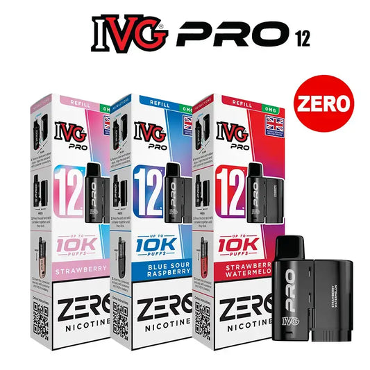 IVG PRO 12 Refill Pod - Zero Nicotine